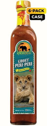 Ghost Peri-Peri Sauce Chef’s Bottle (6-Pack Case)